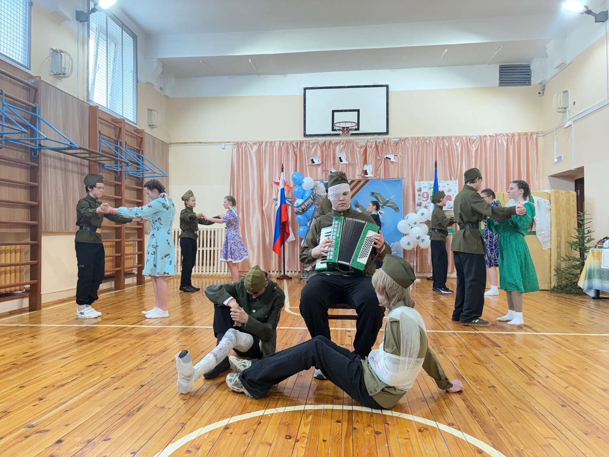 Концерт, посвящённый Дню Победы.